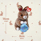 Ty Beanie Praline the Brown Easter Bunny - 6"