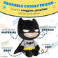 Kids Preferred DC Batman Plush, Beans in Body & Crinkle Feet, Extra Soft Stuffed Animal Toy for Baby and Toddler Boys & Girls - 25 Inch Size