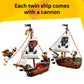 LEGO Creator 3 in 1 Iconic Pirate Ship Toy - Building Set for Boys & Girls, Ages 9+ - Includes 5 Minifigures - Gift for Kids' Birthdays - 31387