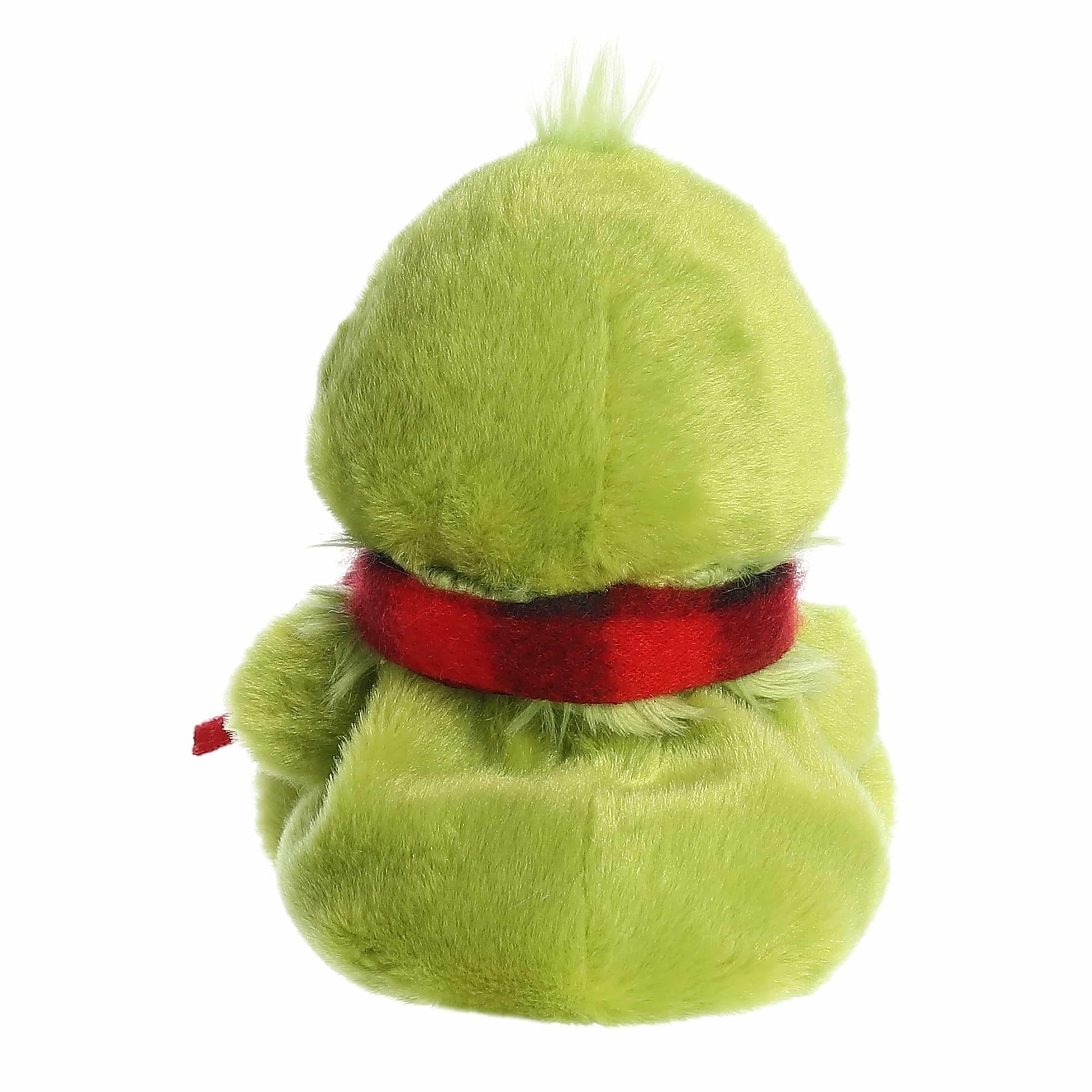 Aurora® Festive Dr. Seuss™ Grinch with Scarf Palm Pals™ Stuffed Animal - Officially Licensed Plush for Imaginative Play - Perfect for Holiday