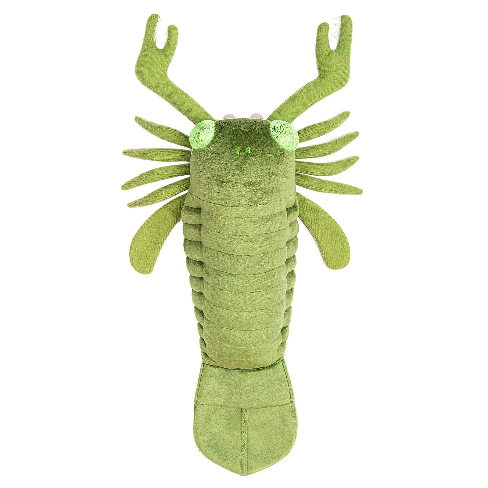 Realistic Cambrian Ancient Organism Eurypteroid Plush Toy - Simulation 16.5" Lifelike Cambrian Sea Creature Eurypteroid Stuffed Animals, Unique