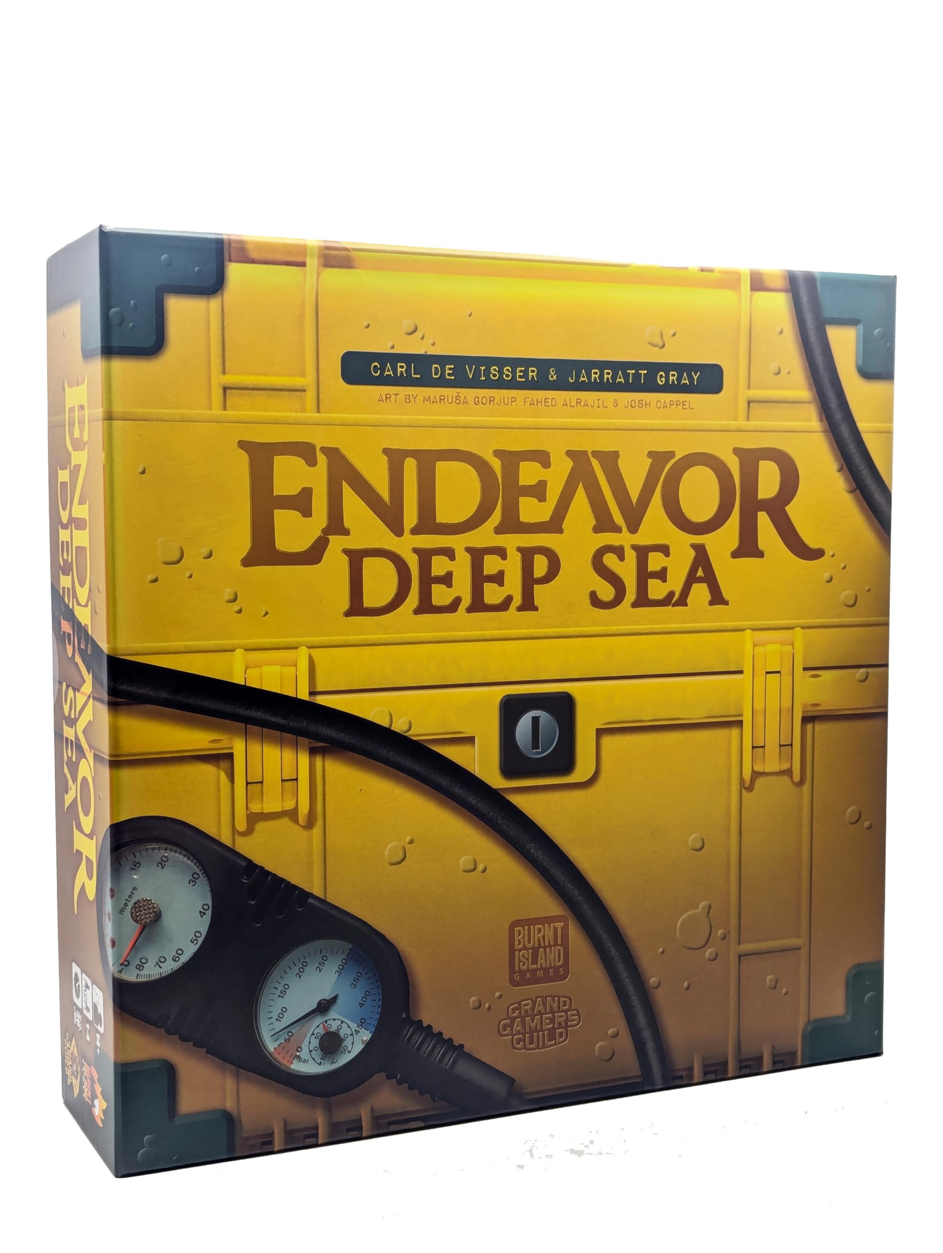 Endeavor: Deep Sea by Burnt Island Games & Grand Gamers Guild | Underwater Exploration with Resource Management and Solo Mode | Mid-Weight Euro