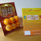 Beer Pong Balls, 6 Pack, Orange, with Funny I've Never Sayings