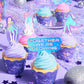 xo, Fetti 24 Pop Star Cupcake Toppers Wrappers | Kids Birthday Party Decor