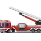 Apostrophe Games Fire Truck Building Block Set - 294 Pieces - Fire Fighter Building Blocks (Extended Ladder Firetruck), Learning and Education