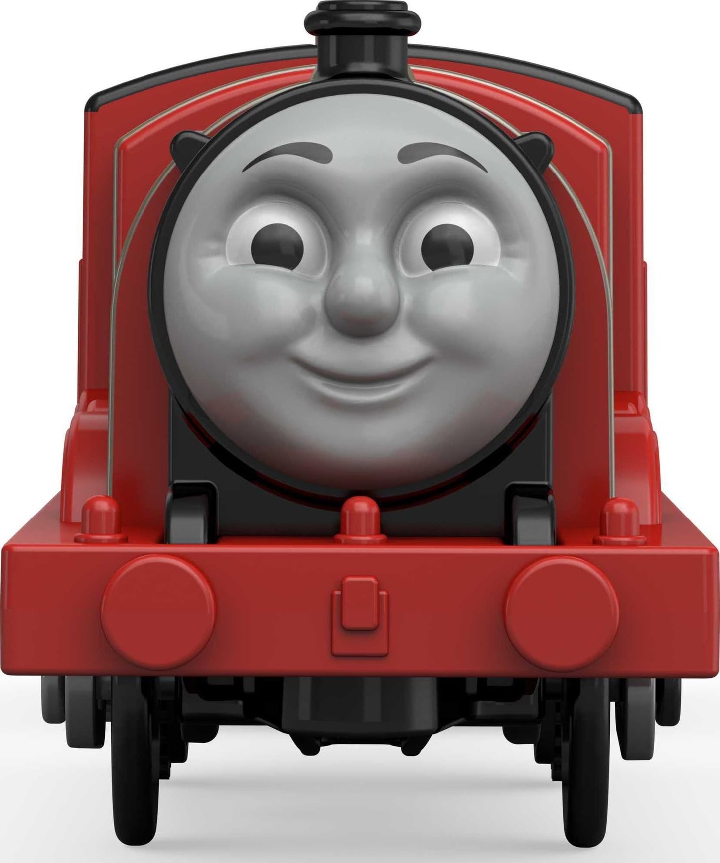 Thomas & Friends Motorized Toy Train James Battery-Powered Engine with Coal Car for Preschool Pretend Play Kids Ages 3+ Years