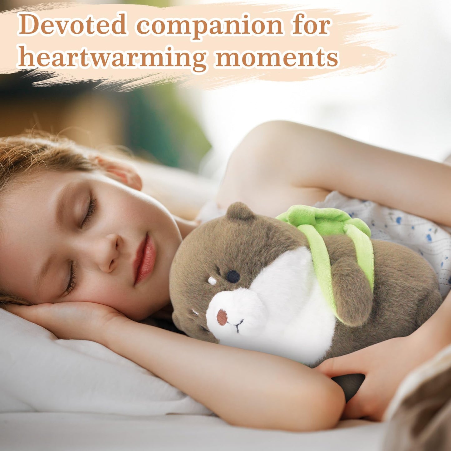 Ayehe Weighted Microwavable Stuffed Animal, Turtle Otter