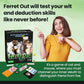 R&R Games Ferret Out, Family Card Game, Ideal for Adults and Kids Ages 12+, 3-7 Players