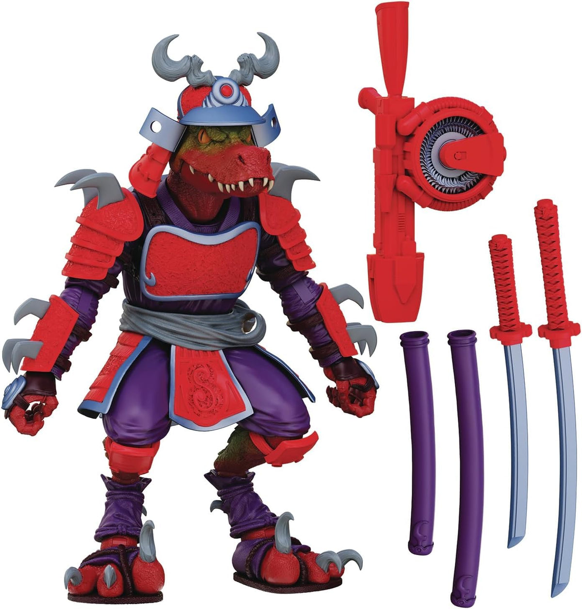 Boss Fight Studio Saurozoic Warrior Sokudo Legion Futuristic, Armored Dinosaur Hero - Highly Articulated, Posable Collectible Action Figure with Full