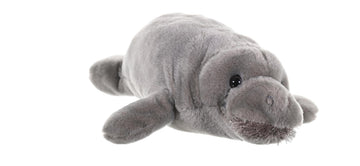 Wild Republic Manatee Plush, Stuffed Animal, Plush Toy, Gifts for Kids, Cuddlekins 10 Inches