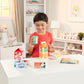 Melissa & Doug Fridge Fillers Grocery Play Food Cartons (8 Pieces) Wooden Toy Groceries, Pretend Play Food, Kitchen Accessories for Kids Ages 3+ - FSC