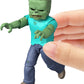 Mattel Minecraft Action Figure & Accessories Set, Zombie Posable Character Collectible Inspired by a Minecraft Movie, 3.25-inch Scale