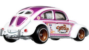 Hot Wheels Car Culture Circuit Legend Premium Toy Car, Die-Cast 1:64 Scale VW Classic Bug, Collectable Volkswagen Beetle for Play or Display