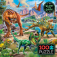 Ceaco - Glow in the Dark Dinoland - 100 Piece Jigsaw Puzzle Ages 6+