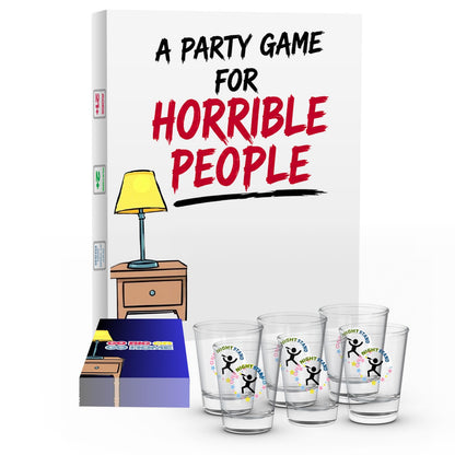 Luxunik After Dark Party Game for Awful Friends - Secret Questions, Wild Dares & Bad Decisions for Game Night, Date Night or Any Night You’ll Never