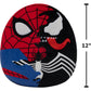 Squishmallows Original 12in Marvel Spider-Man/Venom Mashup Plush (Medium-Sized)