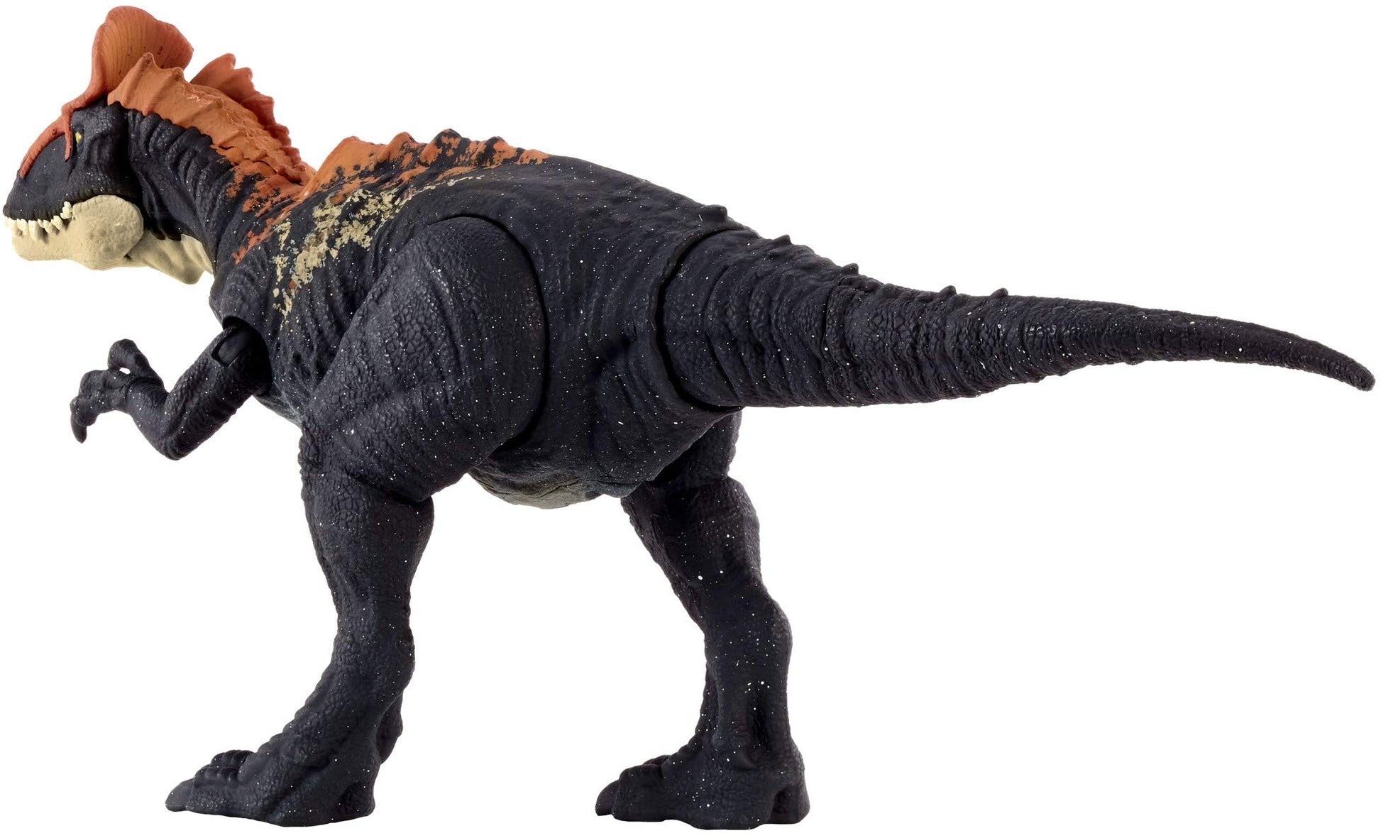 Jurassic World Toys Camp Cretaceous Sound Strike Cryolophosaurus Medium-size Dinosaur Figure, Strike Action, Sounds, Movable Joints, Ages 4 Years Old