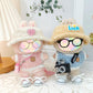 Clothes Set for Lu bubu 17cm Dolls Accessoriess (No Doll), Cute Kawaii Outfit Set 5 Pieces for 17cm Dolls, Dress Up Dolls Clothing Set Replacement