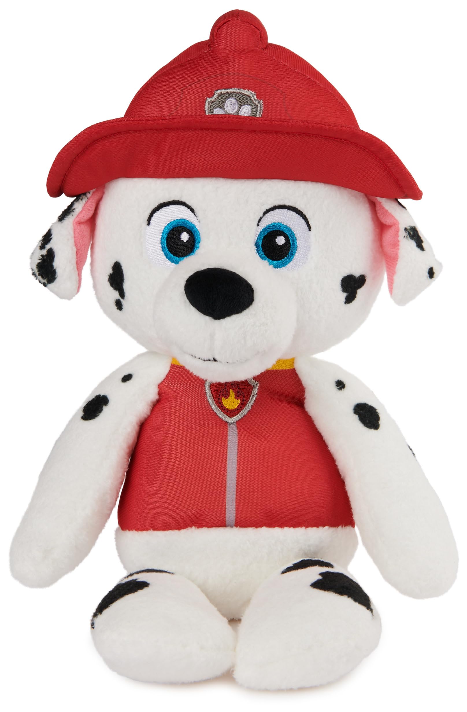 Paw Patrol GUND Official Marshall Take-Along Buddy Plush Toy, Premium Stuffed Animal for Ages 1 and Up, Red/White, 33cm