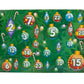 Pokémon PKW2689 Holiday Calendar-Features 16 2-Inch Battle Figures with Special Finish and Eight Unique Accessories, Multi, 43 x 7 x 12 Centimeters