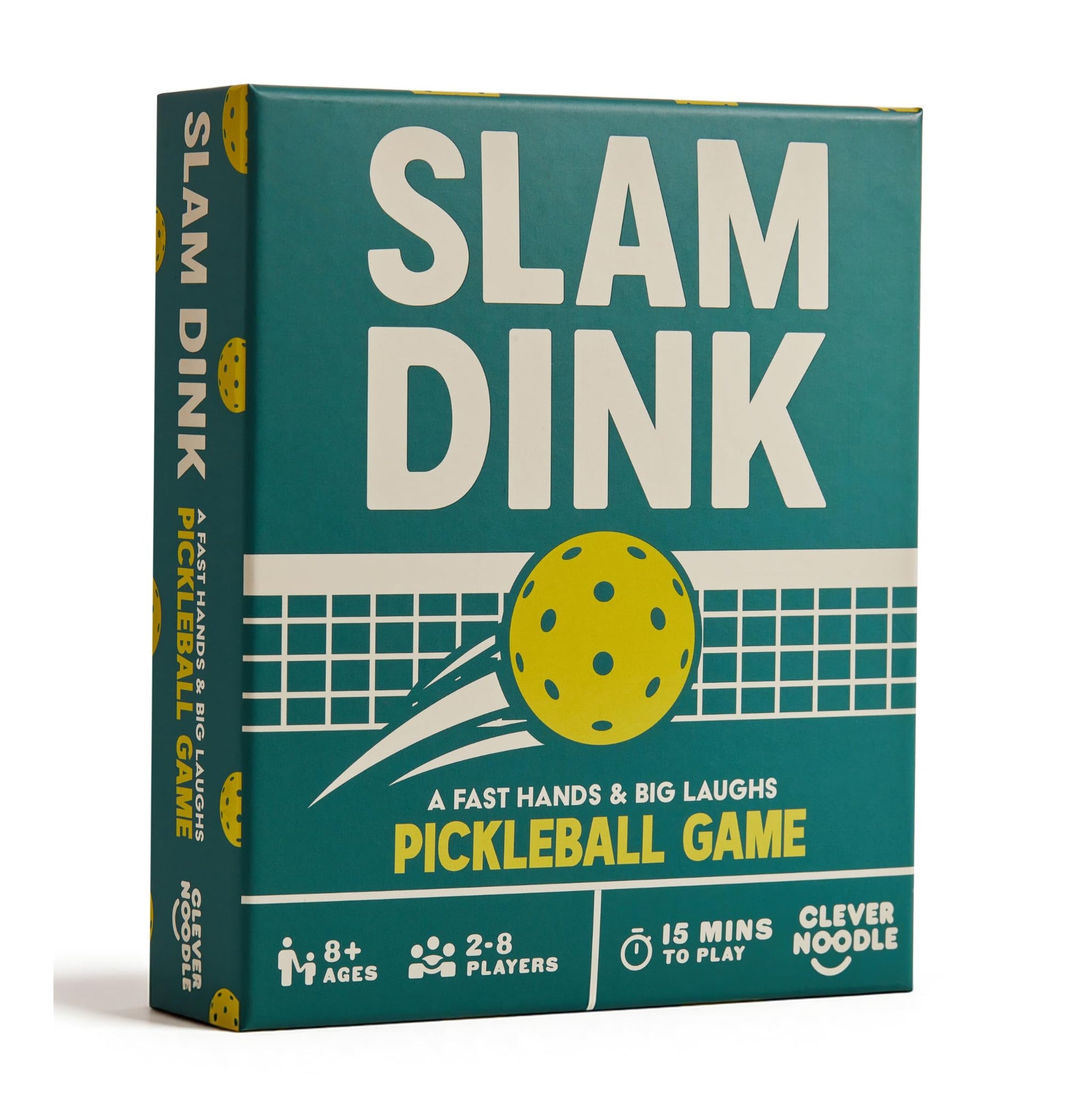 Clever Noodle Slam Dink I Pickleball Game I Pickle Ball Gift I A Hilarious Pickleball Card Game I Gifts for Pickleballers I Family Card Game