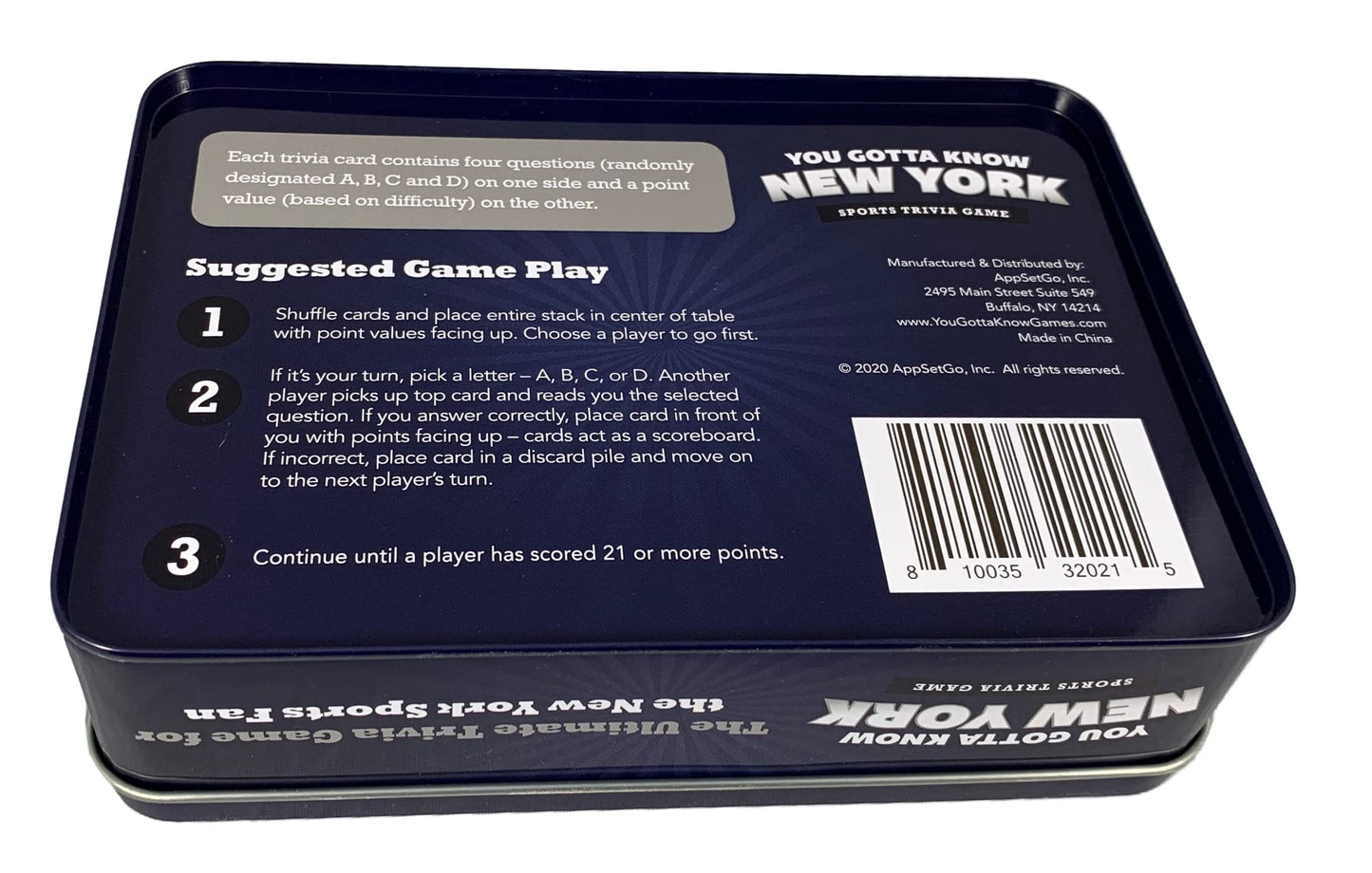 You Gotta Know New York - Sports Trivia Game