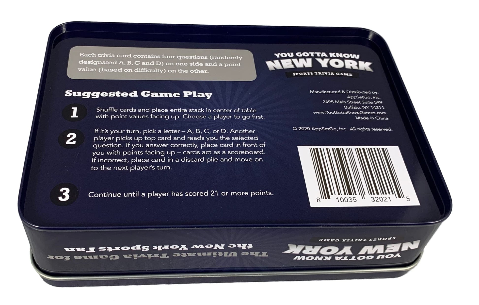 You Gotta Know New York - Sports Trivia Game
