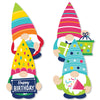 Big Dot of Happiness Gnome Birthday - Gnome Decorations DIY Happy Birthday Party Essentials - Set of 20