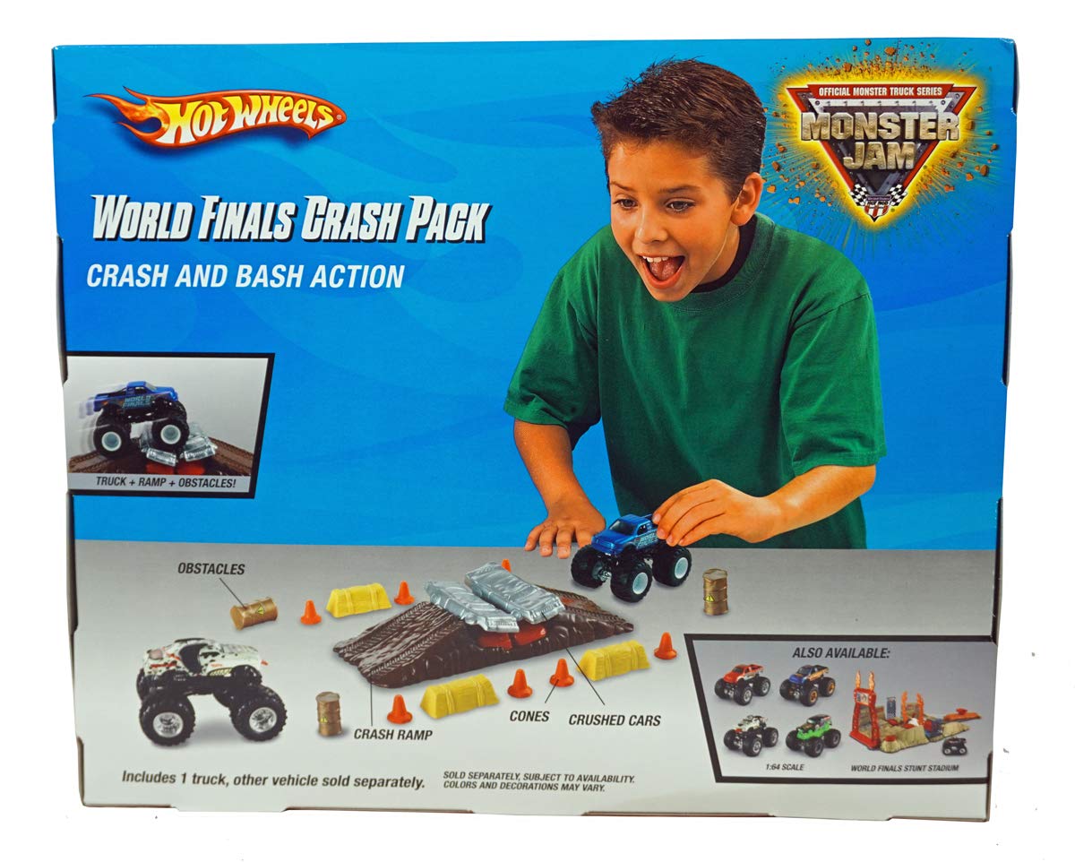 Hot Wheels Monster Jam World Finals Crash Pack