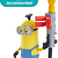 Minions: The Rise of Gru Cheese Blaster Kevin Action Figure Approx 4-in, Movie Character Toy with Blaster & Dual Button-Activated Motion, Gift for