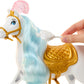 Mattel Disney Princess Toys, Cinderella Fashion Doll & Horse with Saddle, Brushable Mane & Tail & Styling Accessories, Inspired by the Movie