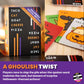 Taco Cat Goat Cheese Pizza Halloween Edition Wildly Spooky Card Game for Family Game Night | Easy to Play 15 Minute Rounds | Fun for Kids, Teens