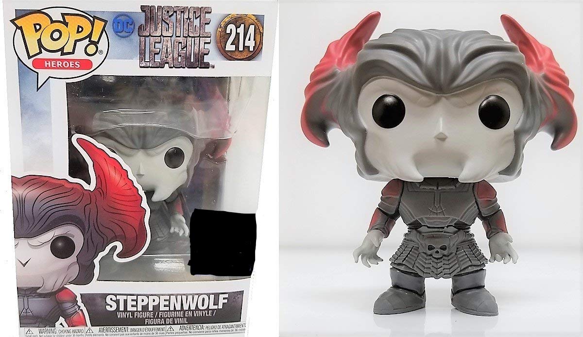 Funko POP! Movies: DC Justice League - Steppenwolf Legion of Collectors Exclusive #214 Vinyl Figure (Bundled with Pop Box Protector CASE)