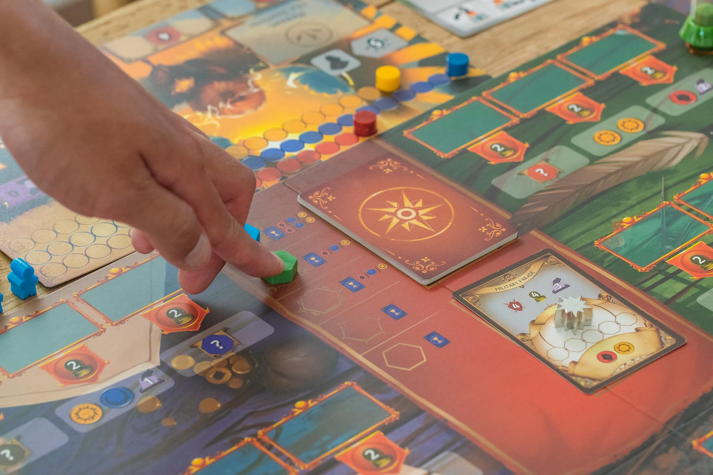 Stonemaier Games: Pendulum by Travis P Jones | A Worker Placement, Time-Optimization Strategy Board Game | Time is The Most Precious Resource as You