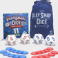 Semper Smart Games PlaySmart Dice Deluxe Math Game - Educational Arithmetic Dice Activity for Kids 6+, Fun Family Learning Game with 11 Math Games