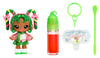 Yummiland x Holiday Lip Gloss Doll - Halle Candy Cane Includes DIY Lip Gloss + Keychain, Cosmetic Play, Seasonal Holiday Collectible, Gift, Ages 4+