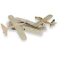 Guillow's 12" Balsa Glider Planes: Happy Birthday - 6 Pack Bundle - Flying Airplane Building Kit, Assemble & Decorate Wooden Gliders, Party Craft Kids