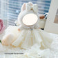MOFABIA Clothes for 17cm Doll, 4 Pcs Set Doll's Outfits Luxury Bridal Dresses Skirts Headdress Bow Shoes Accessories, Stylish Adorable Luxury Wedding