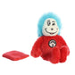 Aurora Dr. Seuss Shoulderkin 7" Thing Two Whimsical Plush