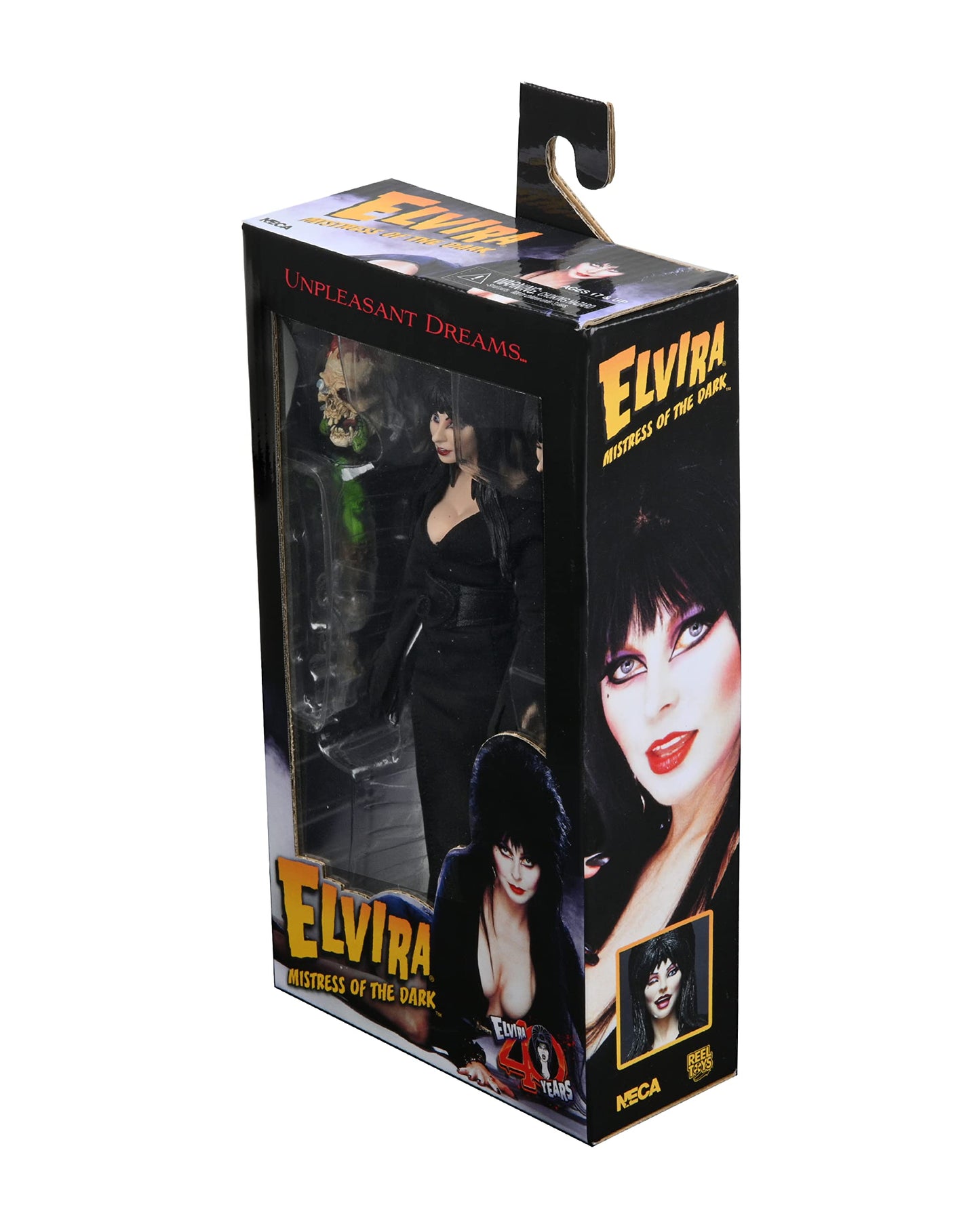 NECA Elvira- 8” Clothed Figure - Elvira