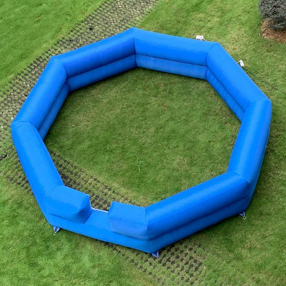 Portable Gaga Ball Pit Inflatable 15ft with Built-in Blower Gagaball Court for Indoor Outdoor School Family Activities Inflatable Sport Games