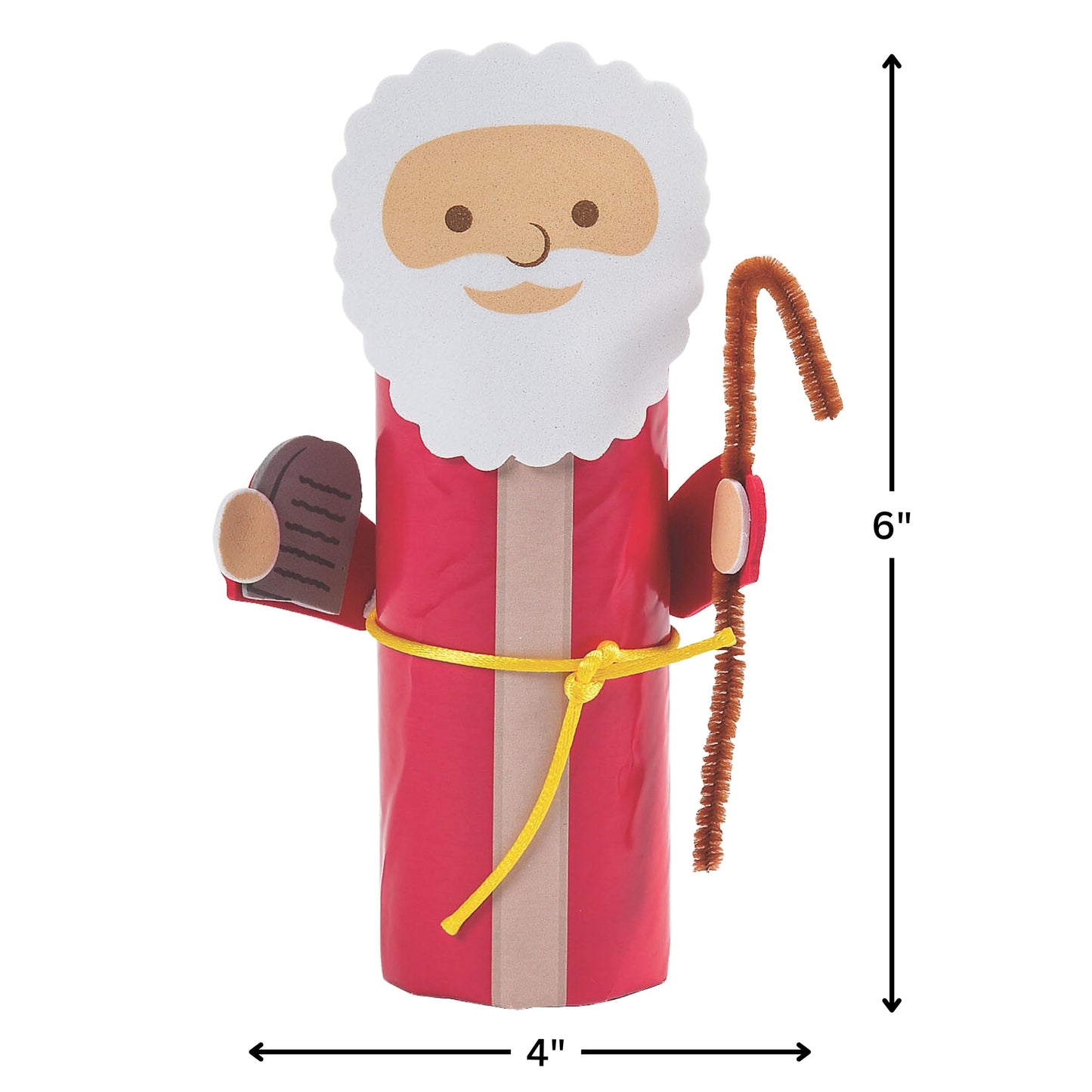 Moses Craft Roll Craft Kit, Makes 12 - Sunday School Crafts for Kids and Fun Home Activities
