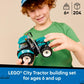 LEGO City Tractor Building Toy for Kids - Pretend Play Farm Vehicle for Boys & Girls, Ages 7+ - Tractor Toy W/Farmer Minifigure - Gift Idea