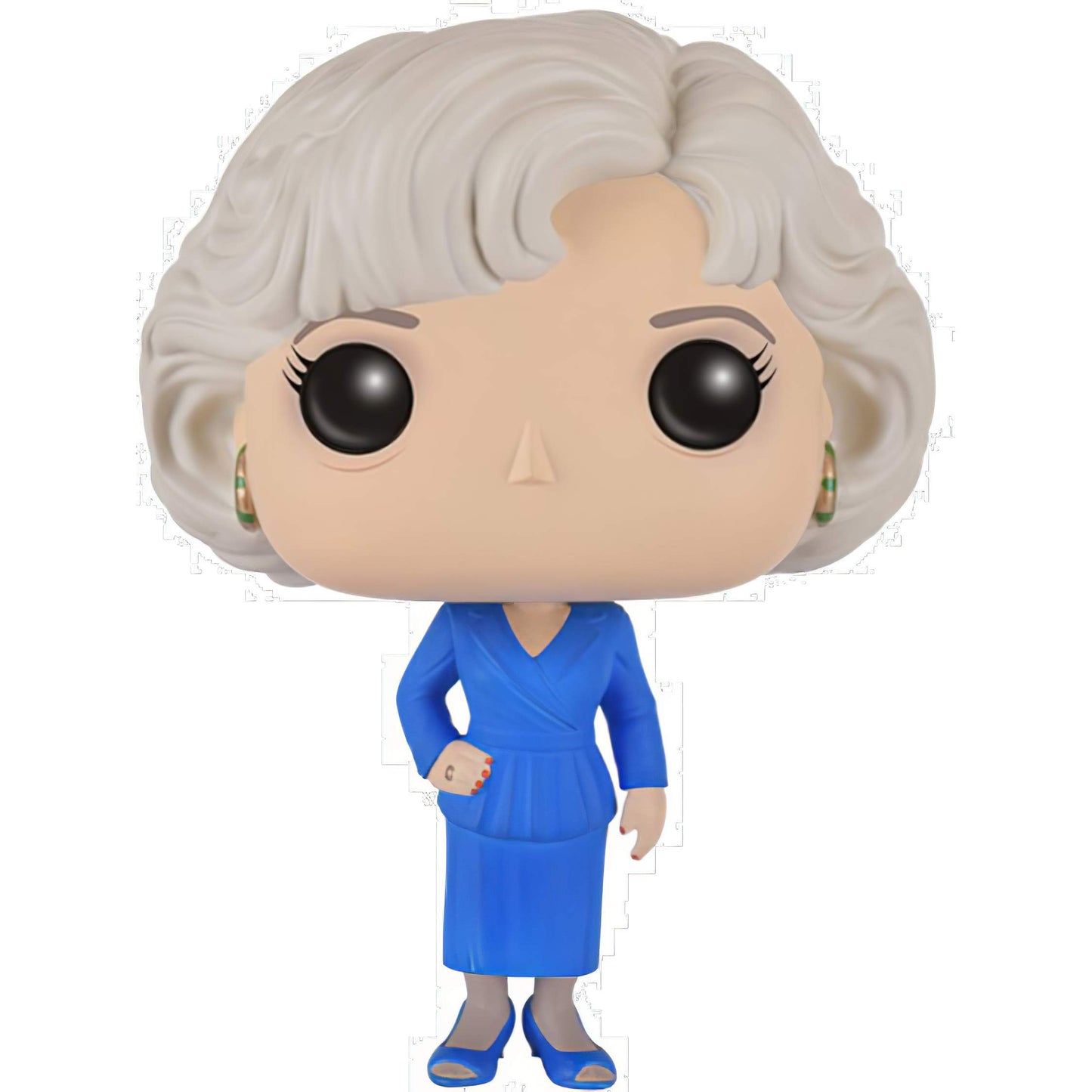 Funko Rose Nylund: P o p ! Vinyl Figurine Bundle with 1 Compatible 'ToysDiva' Graphic Protector (328-09121 - B)