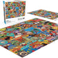Buffalo Games Lewis T Johnson, Suitcase Stickers, 1000 Piece Jigsaw Puzzle