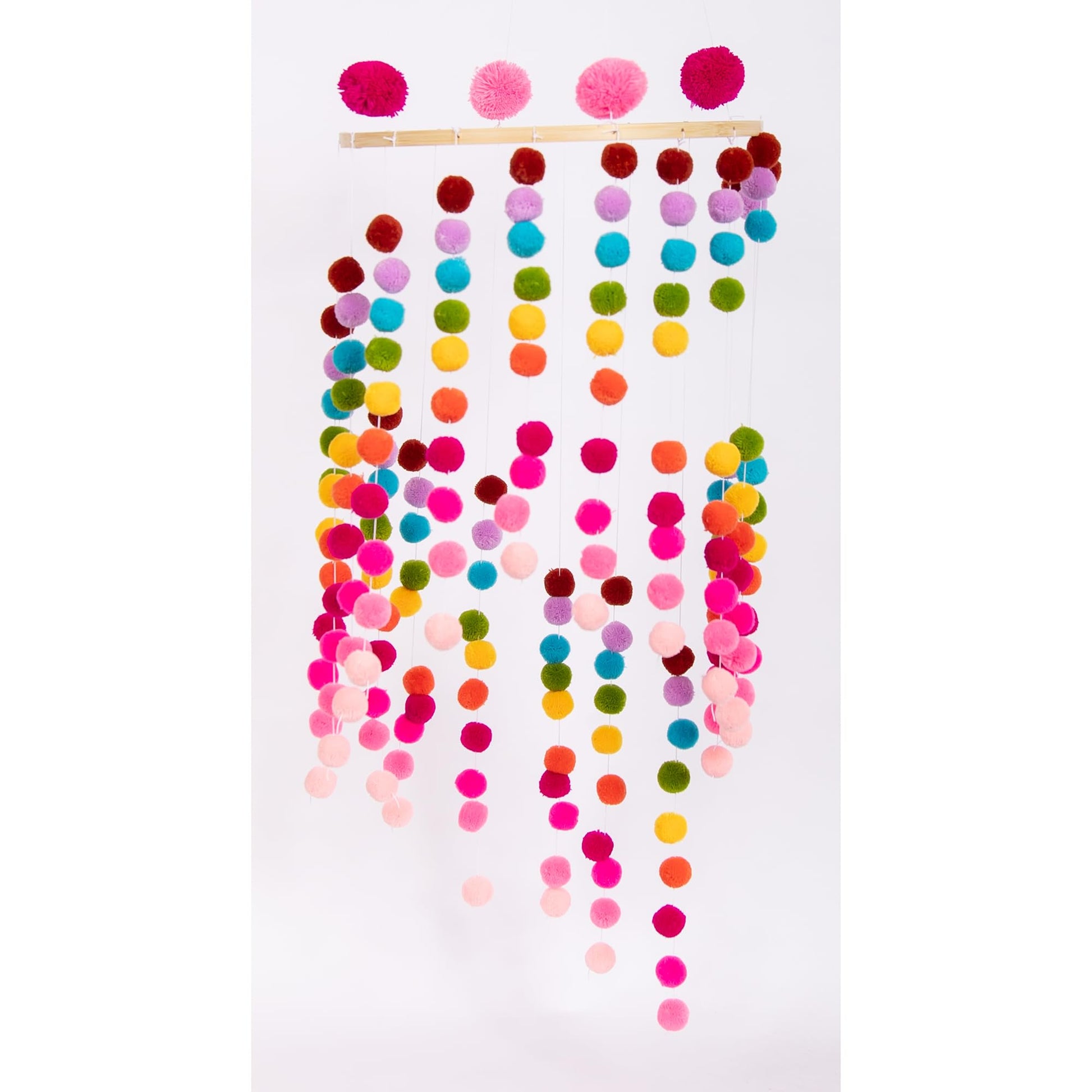 Discover Like Maria Bead Stair Pom-Pom Mobile Craft Kit