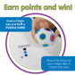 Continuum Games Fidget About It The Fast Paced Puzzle Dice Rolling Fidget Toy Board Game - Click the Orbs and Solve The Puzzles On The Cards - Fun
