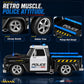 Remote Control Police Pickup Truck with Lights, Siren and USB Charging Toy