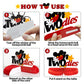 LINGTEER Oh Twodles Birthday Table Honeycomb Centerpieces - Cheers to Boys 2nd Birthday Kids Two Years Old Mouse Themed Bday Party Decorations Sign.