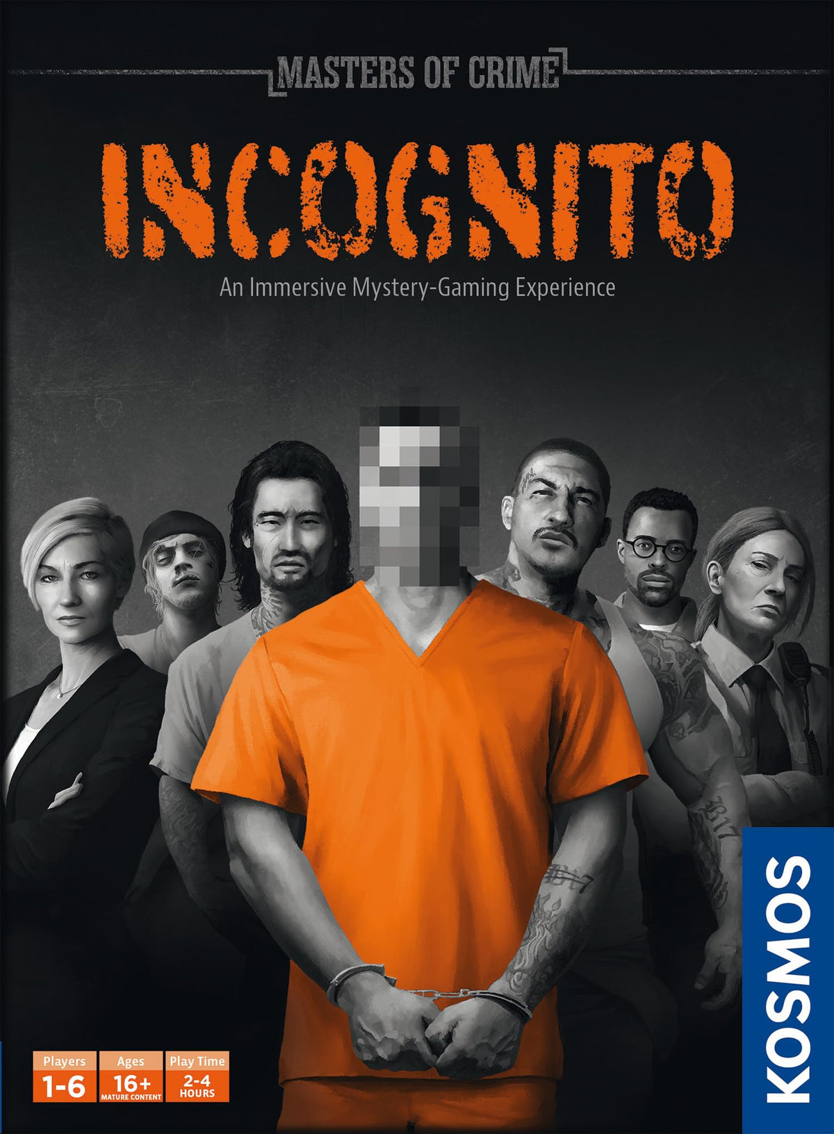 Kosmos Masters of Crime: Incognito | Mystery Board Game